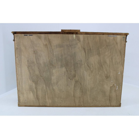 Image 1 of Specchio asiatico vintage in legno intagliato, 1980