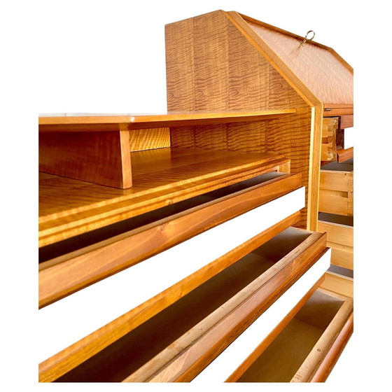 Image 1 of 1X Mid Century Modern Wood Sideboard, Consorzio Mobili Cantu, Italy 1960