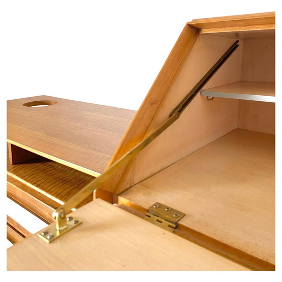 Image 1 of 1X Mid Century Modern Wood Sideboard, Consorzio Mobili Cantu, Italy 1960