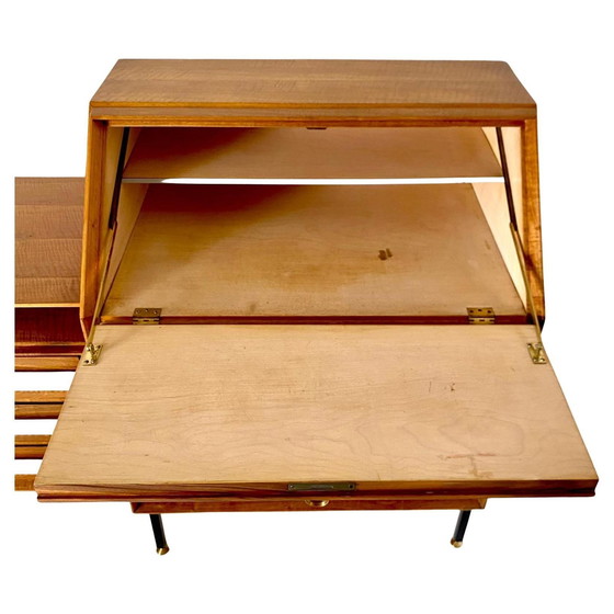 Image 1 of 1X Mid Century Modern Wood Sideboard, Consorzio Mobili Cantu, Italy 1960