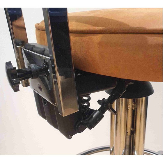 Image 1 of Vintage drafting swivel armchair
