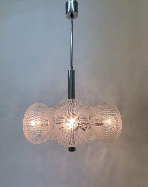 Hustadt Leuchten Hanging Lamp - 1970s