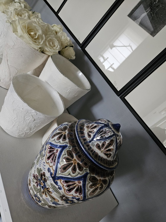 Image 1 of Pot Vase With Lid