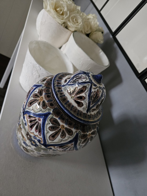 Image 1 of Pot Vase With Lid