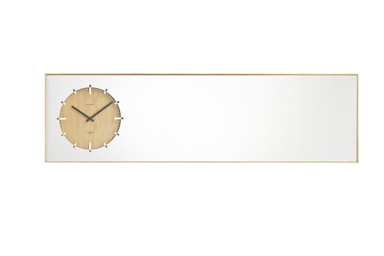 Image 1 of Richard Hutten X Leff Amsterdam Inverse Mirror Clock