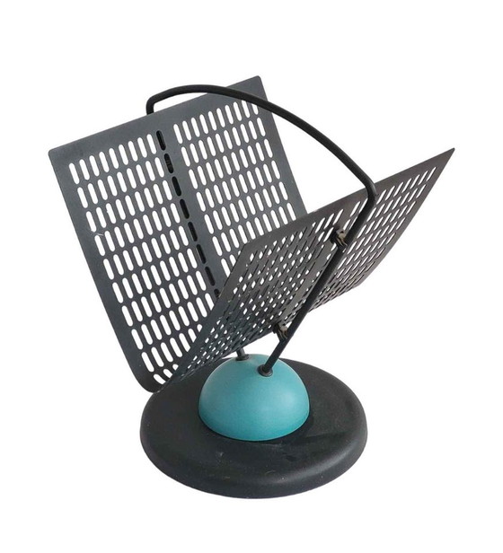 Image 1 of Perforated metal magazine rack