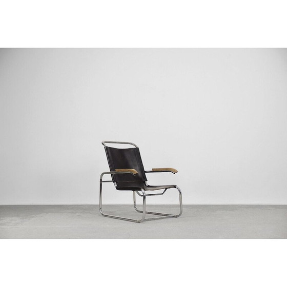 Image 1 of Vintage Bauhaus B35 armchair by Marcel Breuer for Thonet, 1930s
