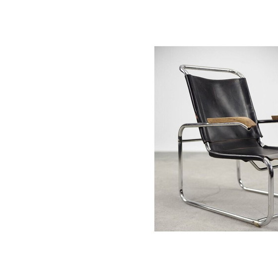 Image 1 of Vintage Bauhaus B35 armchair by Marcel Breuer for Thonet, 1930s