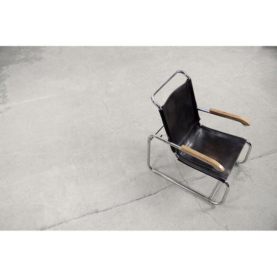Image 1 of Vintage Bauhaus B35 armchair by Marcel Breuer for Thonet, 1930s