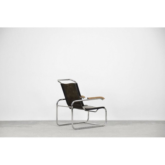 Image 1 of Vintage Bauhaus B35 armchair by Marcel Breuer for Thonet, 1930s