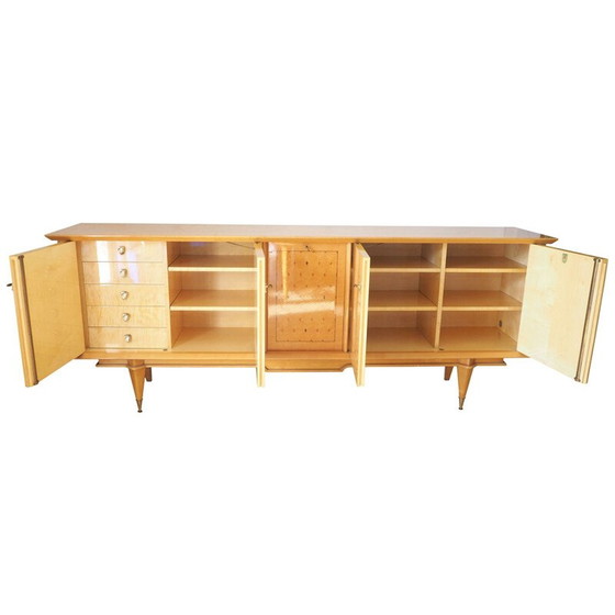 Image 1 of Credenza vintage in legno di limone verniciato, anni '40