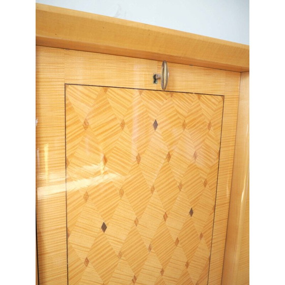 Image 1 of Credenza vintage in legno di limone verniciato, anni '40