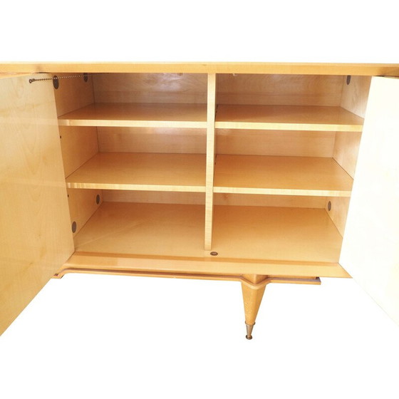 Image 1 of Credenza vintage in legno di limone verniciato, anni '40