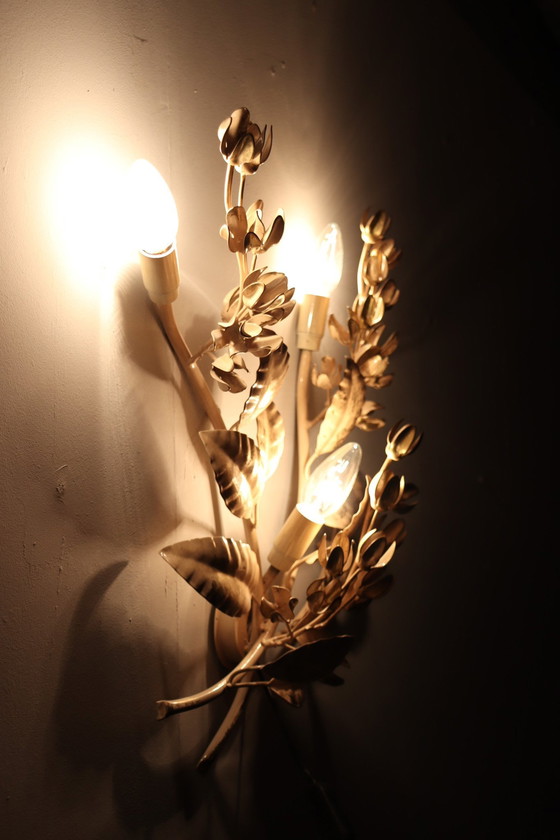 Image 1 of Wall light/wall lamp, Hollywood Regency, Italy, 1970s