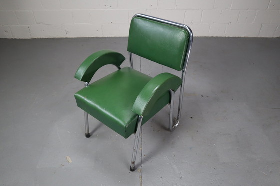 Image 1 of Bauhaus Tubular Cantilever Chair, 1930'S