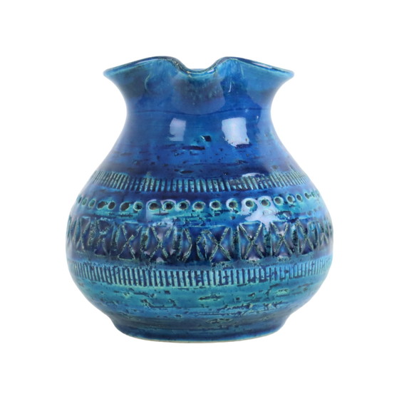 Image 1 of Blue Bitossi Vase Rimini Blue