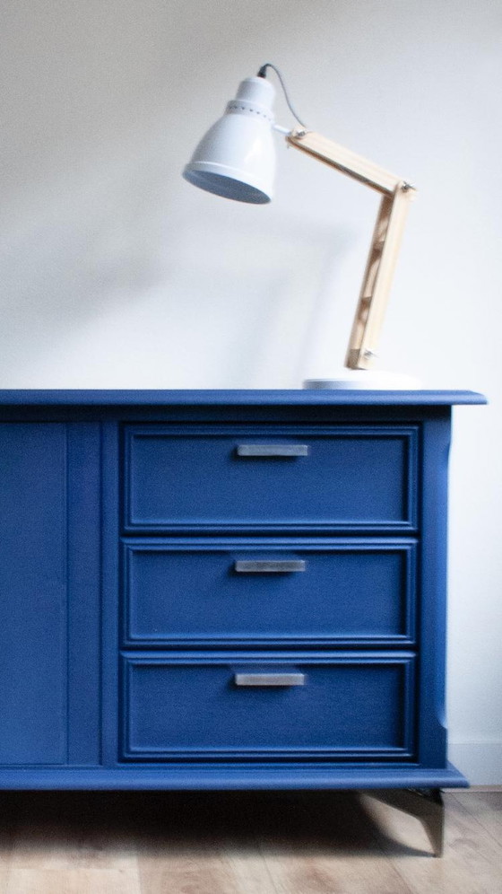 Image 1 of eye catcher! Royal blue closet!