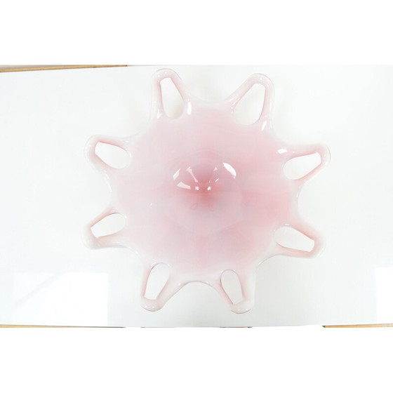 Image 1 of Bohemian vintage egermann crystal bowl, Czechoslovakia 1970