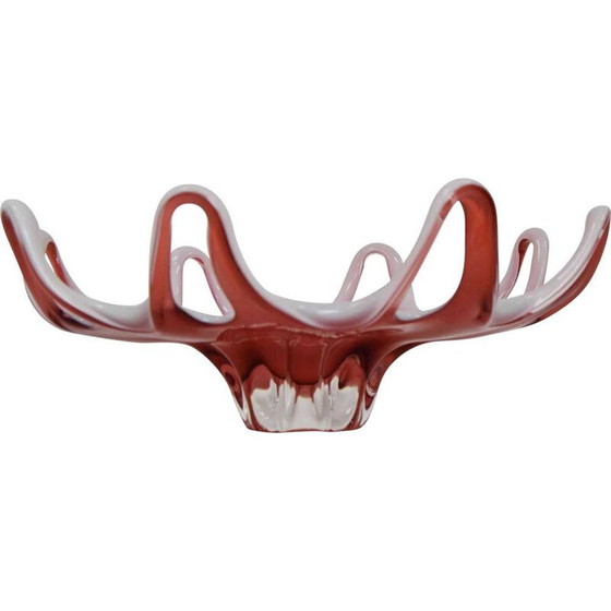 Image 1 of Bohemian vintage egermann crystal bowl, Czechoslovakia 1970