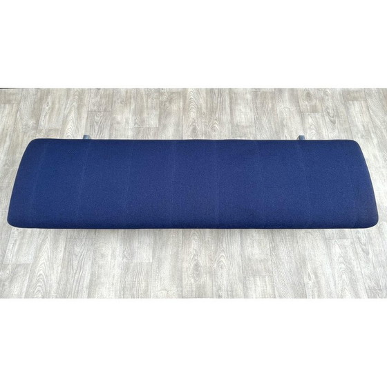 Image 1 of Vintage bench in steel covered with polyurethane foam by Rodolfo Dordoni for Moroso, 1980