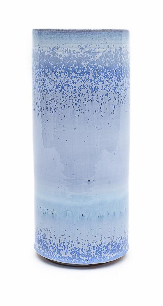 Image 1 of Vaso smaltato blu