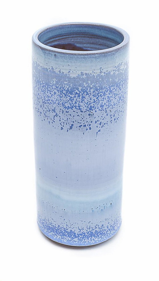 Image 1 of Vaso smaltato blu