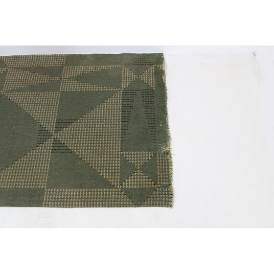 Image 1 of Vintage abstract wool rug, Czechoslovakia 1950s