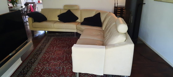 Image 1 of Leolux corner sofa