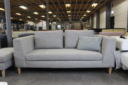 Fabric sofa and recamiere chaise longue sofa couch