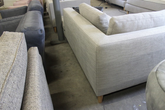 Image 1 of Fabric sofa and recamiere chaise longue sofa couch