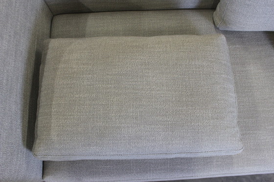 Image 1 of Fabric sofa and recamiere chaise longue sofa couch