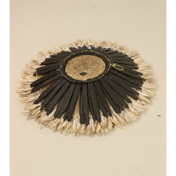 Image 1 of Bamileke vintage hat headdress by Juju Hat