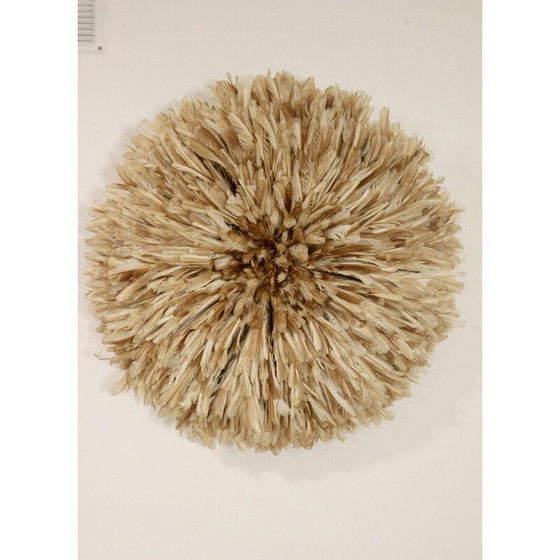 Image 1 of Bamileke vintage hat headdress by Juju Hat