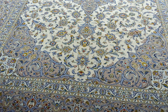 Image 1 of Hand-knotted Keshan oriental rug - 415 X 305 Cm
