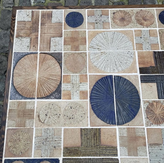 Image 1 of Tavolino da caffè in ceramica di Tue Poulsen, Danimarca, anni '60