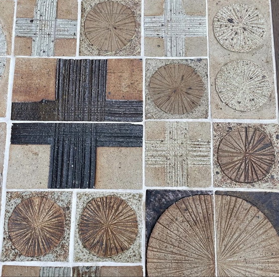 Image 1 of Tavolino da caffè in ceramica di Tue Poulsen, Danimarca, anni '60