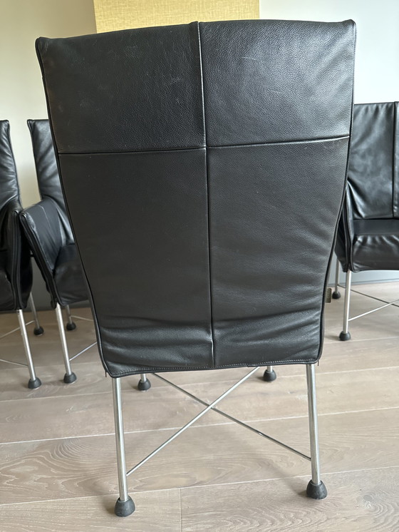 Image 1 of 6x Montis Chaplin dining chairs