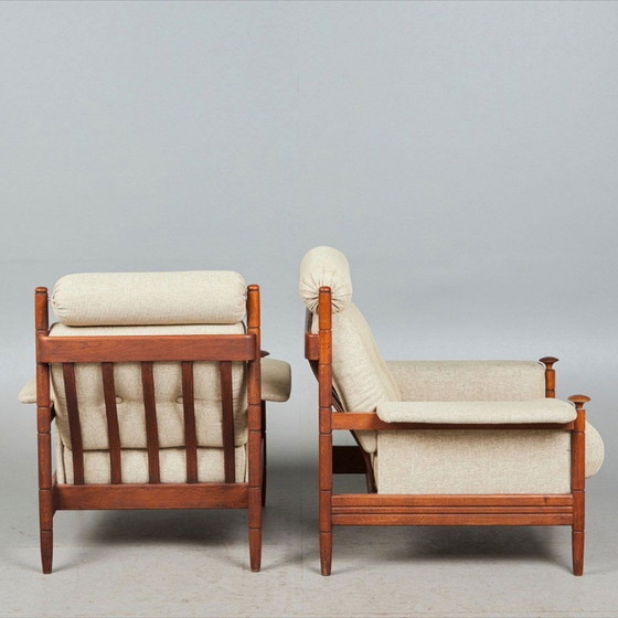 Image 1 of Scandinavian Lounge Chairs, Denmark, 1960S