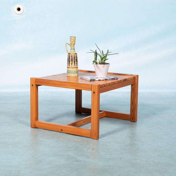 Image 1 of Table d'appoint carrée Japandi 1970, Safari Mobring Ikea