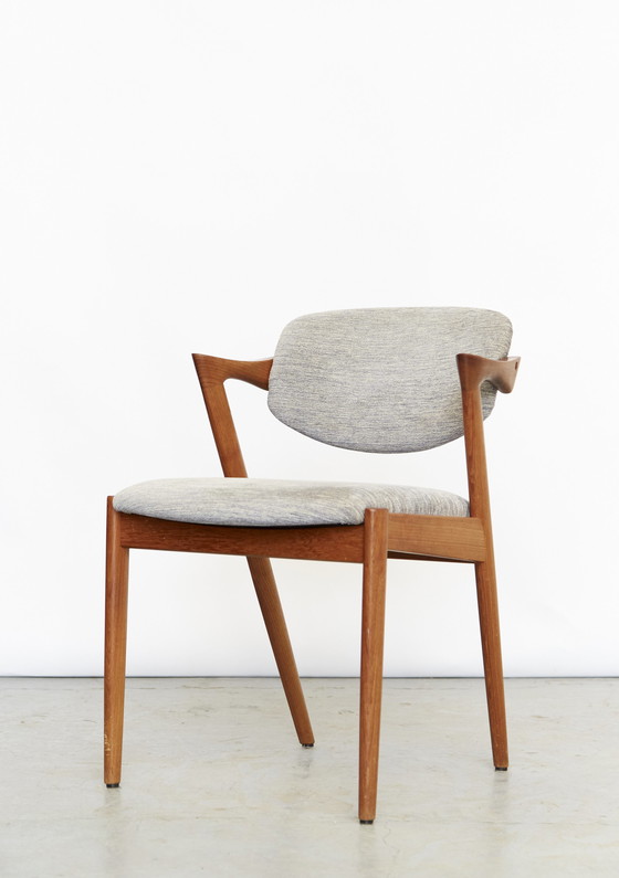 Image 1 of Pair Kai Kristiansen Z-Chair pour Schou Andersen Møbelfabrik