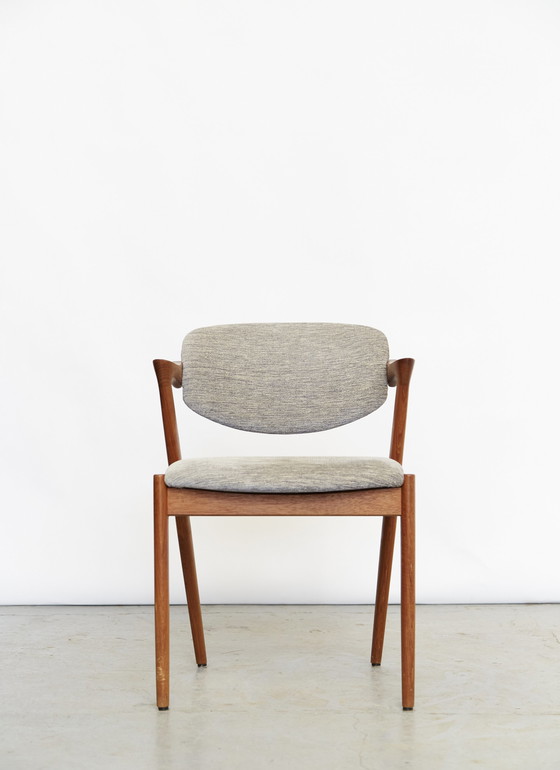 Image 1 of Pair Kai Kristiansen Z-Chair pour Schou Andersen Møbelfabrik