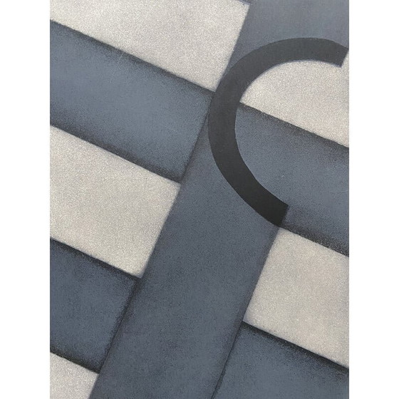 Image 1 of Vintage lithograph by Perry Oliver, 1999