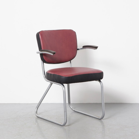 Image 1 of Chair Jan Schröfer Ahrend De Cirkel new leather