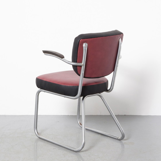 Image 1 of Chair Jan Schröfer Ahrend De Cirkel new leather