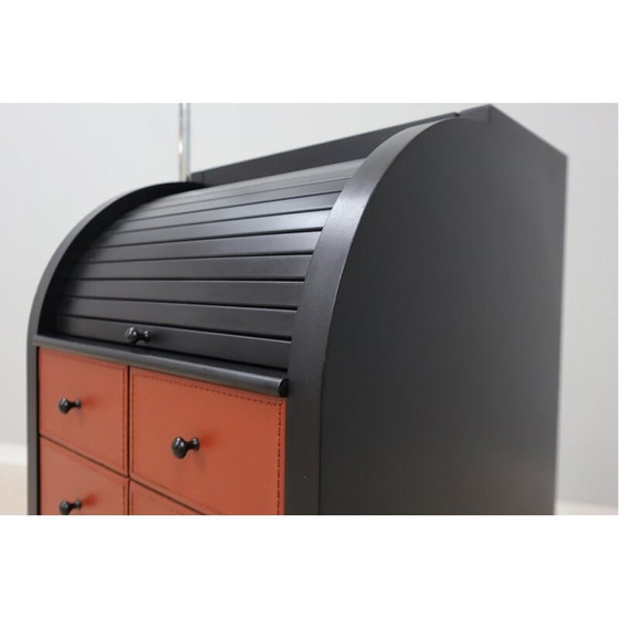 Image 1 of Vintage roller shutter cabinet by Giorgetti, 1980s