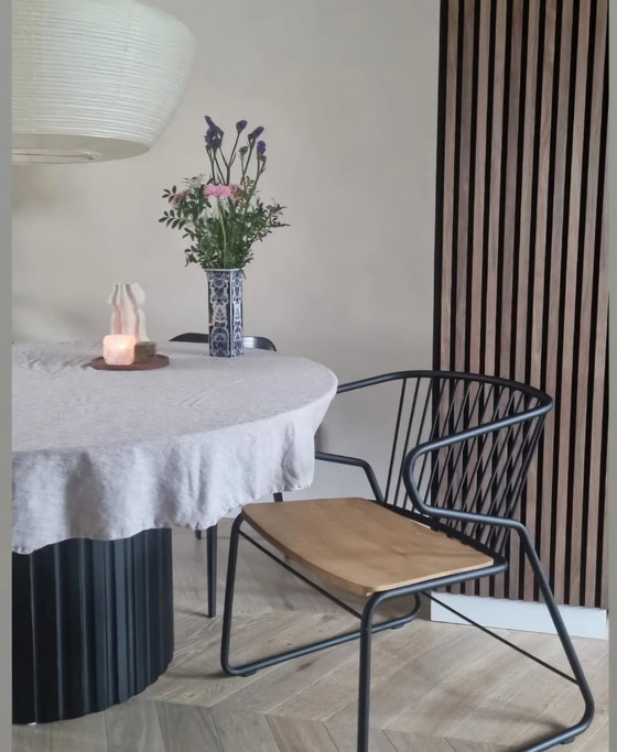 Image 1 of 2X Ethnicraft Gabbia Chairs