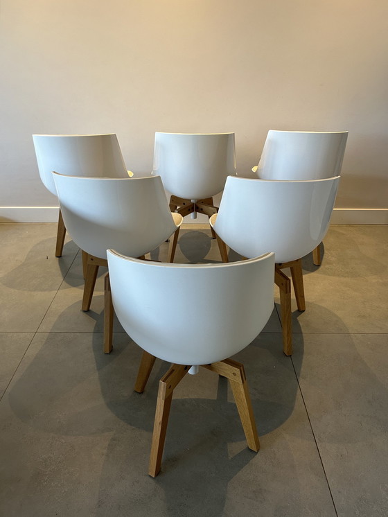 Image 1 of 6x Mdf Italia Flow Chair