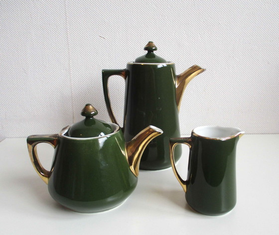 Image 1 of S.P.M. Walküre Art deco coffee pot, teapot and milk jug