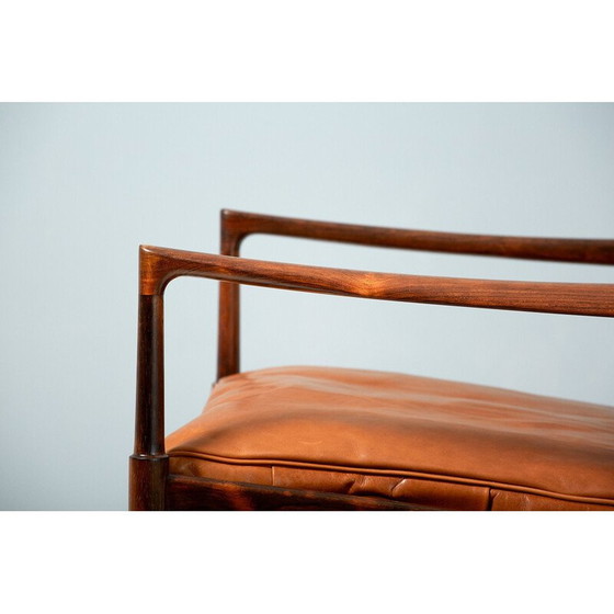 Image 1 of Pair of "Samso" Rosewood Lounge Chairs by Ib Kofod-Larsen 1960s 