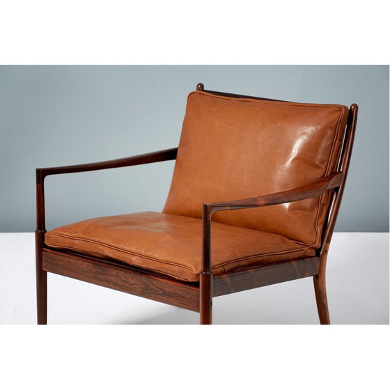 Image 1 of Pair of "Samso" Rosewood Lounge Chairs by Ib Kofod-Larsen 1960s 